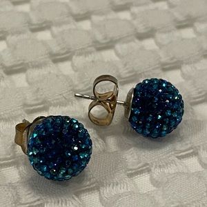Navy/blue Hillberg and Berk 10 mm Sparkle Balls